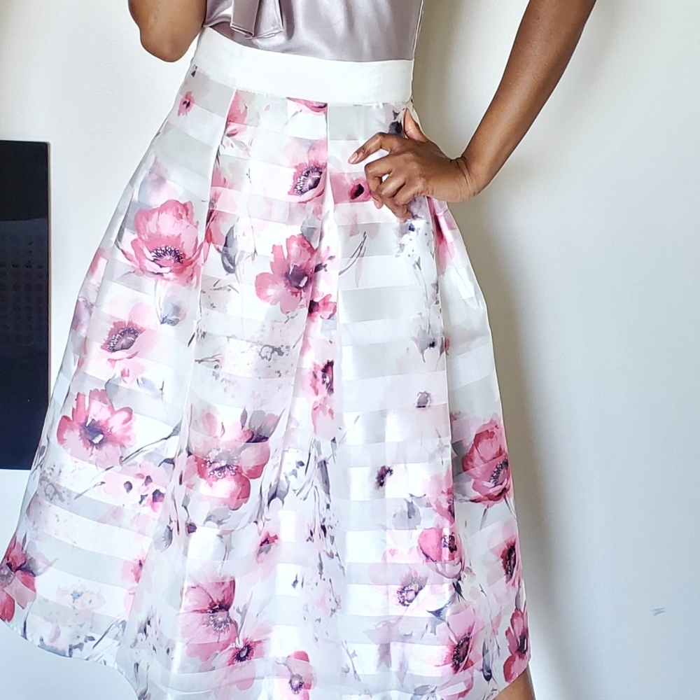 Floral skirt